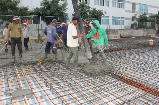 đổ b&ecirc; t&ocirc;ng đ&uacute;ng kỹ thuật