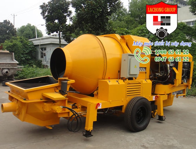 máy trộn kết hợp bơm bê tông máy trộn kết hợp bơm bê tông