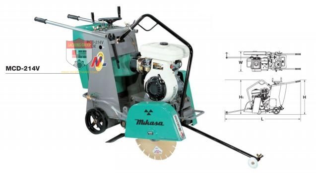 M&aacute;y cắt đường b&ecirc; t&ocirc;ng Mikasa MCD-214V