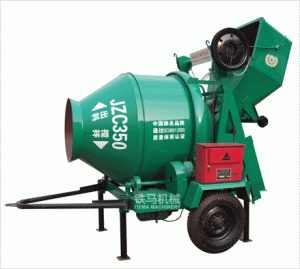 H&igrave;nh ảnh m&aacute;y trộn b&ecirc; t&ocirc;ng JZC350 trộn tự do