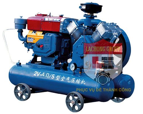 Máy nén khí chạy diesel W-1.8/5 Đầu nổ D15